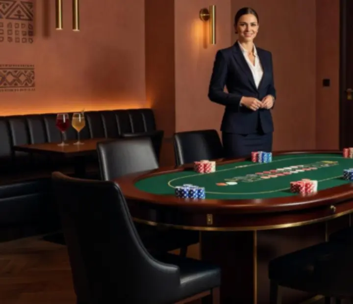Privát kaszinó hangulatú esti rendezvény poker és roulette asztallal a Magyarovia étteremben